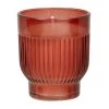 Maisons Du Monde Bougies Bougie Parfumée En Verre Strié Rouge 130g -Bougeoirs Soldes Magasin bougie parfumee en verre strie rouge 130g 1000 3 34 227174 1