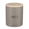 Mica Decorations Bougies Bougie Parfumée En Verre Taupe -Bougeoirs Soldes Magasin bougie parfumee en verre taupe 1