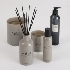 Mica Decorations Bougies Bougie Parfumée En Verre Taupe -Bougeoirs Soldes Magasin bougie parfumee en verre taupe 8
