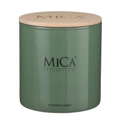 Mica Decorations Bougies Bougie Parfumée En Verre Vert