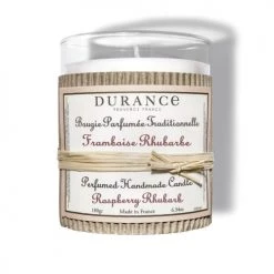 Durance Bougies Bougie Parfumée Framboise Rhubarbe