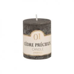 Maisons Du Monde Bougies Bougie Parfumée Gris Foncé H6, 75g - Lot De 6