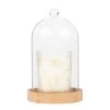 Maisons Du Monde Décorations à Poser De Noël Bougie Parfumée Imprimé Doré Sous Cloche En Verre -Bougeoirs Soldes Magasin bougie parfumee imprime dore sous cloche en verre 1000 6 8 197546 2