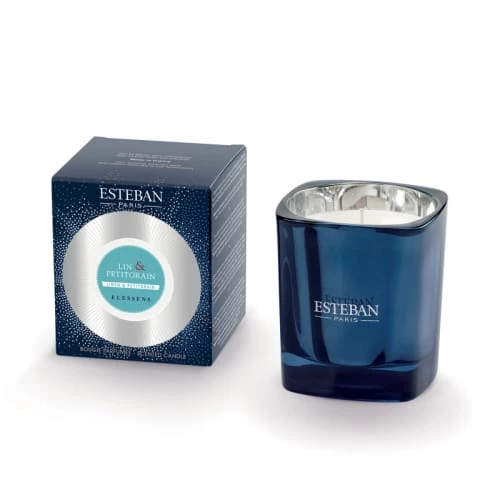 Esteban Bougies Bougie Parfumée Lin Et Petitgrain 3 Esteban Bougies Bougie Parfumée Lin Et Petitgrain