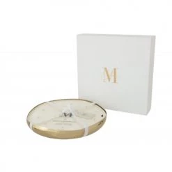 LANADECO Bougies Bougie Parfumée Métal Or Extra Large