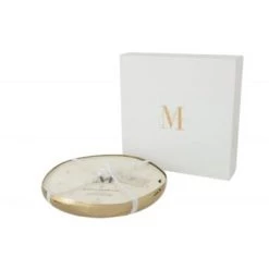 LANADECO Bougies Bougie Parfumée Métal Argent Extra Large -Bougeoirs Soldes Magasin bougie parfumee metal or extra large 4