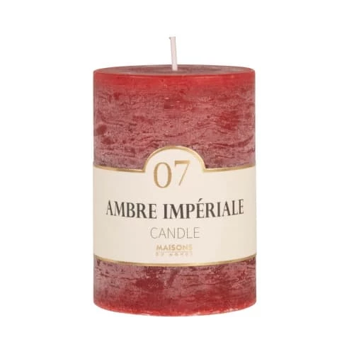 Maisons Du Monde Bougies Bougie Parfumée Rouge H10, 330g - Lot De 2 3 Maisons Du Monde Bougies Bougie Parfumée Rouge H10, 330g - Lot De 2