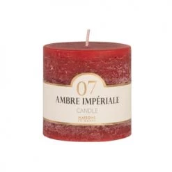 Maisons Du Monde Bougies Bougie Parfumée Rouge H7, 230g - Lot De 2