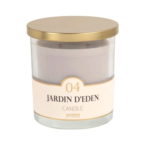 Maisons Du Monde Bougies Bougie Parfumée Taupe En Verre H11, 400g 3 Maisons Du Monde Bougies Bougie Parfumée Taupe En Verre H11, 400g