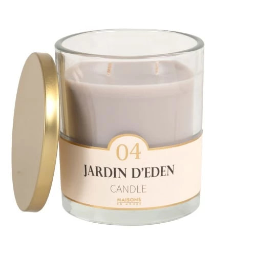 Maisons Du Monde Bougies Bougie Parfumée Taupe En Verre H11, 400g 4 Maisons Du Monde Bougies Bougie Parfumée Taupe En Verre H11, 400g – Image 2