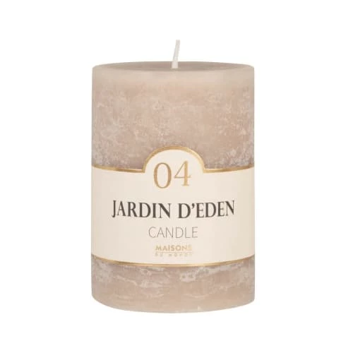 Maisons Du Monde Bougies Bougie Parfumée Taupe H10, 330g - Lot De 2 3 Maisons Du Monde Bougies Bougie Parfumée Taupe H10, 330g - Lot De 2