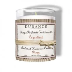 Durance Bougies Bougie Parfumée Traditionnelle Coquelicot