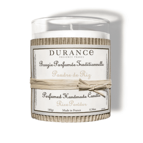 Durance Bougies Bougie Parfumée Traditionnelle Poudre De Riz 3 Durance Bougies Bougie Parfumée Traditionnelle Poudre De Riz