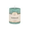 Maisons Du Monde Bougies Bougie Parfumée Turquoise H6, 75g - Lot De 6 -Bougeoirs Soldes Magasin bougie parfumee turquoise h6 75g 1000 14 26 221303 1