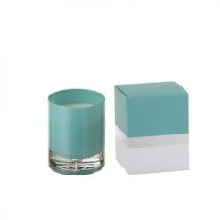 LANADECO Bougies Bougie Parfumée Verre Azur H10,4cm