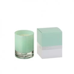 LANADECO Bougies Bougie Parfumée Verre Turquoise H10,4cm