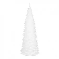 Maisons Du Monde Décorations Lumineuses De Noël Bougie Sapin Blanc H28