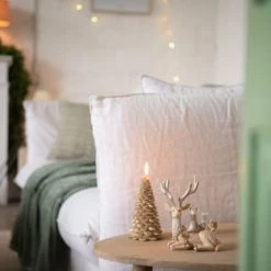 Maisons Du Monde Décorations Lumineuses De Noël Bougie Sapin Doré 310g -Bougeoirs Soldes Magasin bougie sapin dore 310g 1000 3 26 208593 3