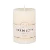 Maisons Du Monde Bougies Bougie Striée Parfumée Blanche H10, 340g - Lot De 2 -Bougeoirs Soldes Magasin bougie striee parfumee blanche h10 340g 1000 13 1 221319 1