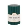Maisons Du Monde Bougies Bougie Striée Parfumée Bleu Canard H10, 340g - Lot De 2 -Bougeoirs Soldes Magasin bougie striee parfumee bleu canard h10 340g 1000 16 4 221322 1