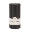 Maisons Du Monde Bougies Bougie Striée Parfumée Gris Foncé H15, 500g -Bougeoirs Soldes Magasin bougie striee parfumee gris fonce h15 500g 1000 10 25 221384 1