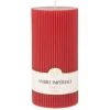 Maisons Du Monde Bougies Bougie Striée Parfumée Rouge H18, 1000g -Bougeoirs Soldes Magasin bougie striee parfumee rouge h18 1000g 1000 9 4 221281 1