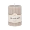 Maisons Du Monde Bougies Bougie Striée Parfumée Taupe H10, 340g - Lot De 2 -Bougeoirs Soldes Magasin bougie striee parfumee taupe h10 340g 1000 7 39 221398 1