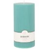 Maisons Du Monde Bougies Bougie Striée Parfumée Turquoise H18, 1000g -Bougeoirs Soldes Magasin bougie striee parfumee turquoise h18 1000g 1000 8 3 221280 1