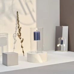 Bougies La Française Bougies Bougie Votive 10h Bleu Intemporel 7 Bougies La Française Bougies Bougie Votive 10h Bleu Intemporel -Bougeoirs Soldes Magasin bougie votive 10h bleu intemporel 2