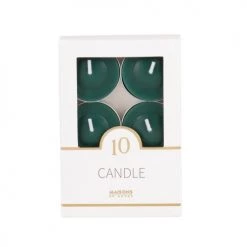 Maisons Du Monde Bougies Chauffe-plat Bleu Canard (x6) - Lot De 3