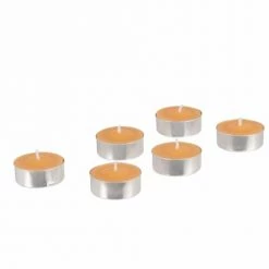 Maisons Du Monde Bougies Chauffe-plat Jaunes (x6) - Lot De 3 -Bougeoirs Soldes Magasin bougies chauffe plat jaunes x6 1000 7 19 221296 2