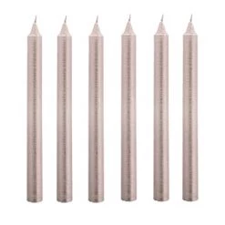 Sia Deco Bougies Pour Chandelier - Lot De 6 -Bougeoirs Soldes Magasin bougies pour chandelier lot de 6 3