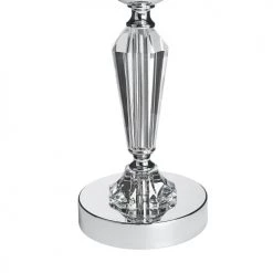 Beliani Bougeoirs Chandelier Argenté -Bougeoirs Soldes Magasin chandelier argente 3