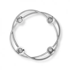 Georg Jensen Bougeoirs Chandelier En Acier Inoxydable Brillant Pour 4 Bougies -Bougeoirs Soldes Magasin chandelier en acier inoxydable brillant pour 4 bougies 3