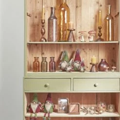 Mica Decorations Bougeoirs Chandelier En Bois De Manguier Brun Foncé H32 -Bougeoirs Soldes Magasin chandelier en bois de manguier brun fonce h32 5