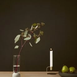 Hubsch Bougeoirs Chandelier En Métal Or -Bougeoirs Soldes Magasin chandelier en metal or 1