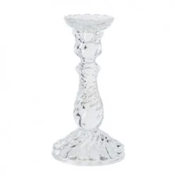 Wadiga Bougeoirs Chandelier En Verre Taillé H24cm