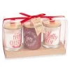 Maisons Du Monde Décorations à Poser De Noël Coffret 3 Bougies De Noël En Verre Avec Couvercle 3x45 -Bougeoirs Soldes Magasin coffret 3 bougies de noel en verre avec couvercle 3x45 1000 10 40 163261 1