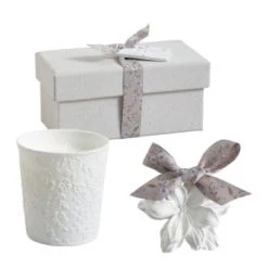 Mathilde M Bougies Coffret Bougie Les Présents De Mathilde - Sublime Jasmin -Bougeoirs Soldes Magasin coffret bougie les presents de mathilde sublime jasmin 4