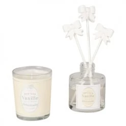 Maisons Du Monde Senteurs Coffret Bougie Parfumée 50g Et Diffuseur De Parfum Vanille Orientale 30 ML -Bougeoirs Soldes Magasin coffret bougie parfumee 50g et diffuseur de parfum vanille orientale 30 ml 1000 12 31 186417 3