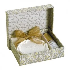 Mathilde M Bougies Décor Parfumé - Sapin Doré -Bougeoirs Soldes Magasin decor parfume sapin dore 2