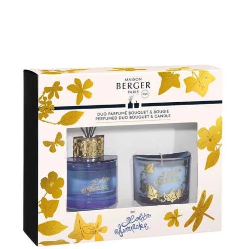 Maison Berger Bougies Duo Mini Bouquet & Bougie Lolita Lempicka Parme 3 Maison Berger Bougies Duo Mini Bouquet & Bougie Lolita Lempicka Parme