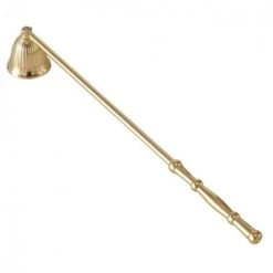 Wadiga Bougeoirs Éteignoir à Bougie Doré - 30cm