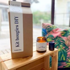 Little Pots Kit 2 Bougies Parfumées DIY 7 Little Pots Kit 2 Bougies Parfumées DIY -Bougeoirs Soldes Magasin kit 2 bougies parfumees diy 1