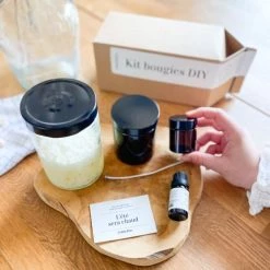 Little Pots Kit 2 Bougies Parfumées DIY 8 Little Pots Kit 2 Bougies Parfumées DIY -Bougeoirs Soldes Magasin kit 2 bougies parfumees diy 2