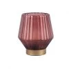 Present Time Bougies Lampe Votive Led Shine Cone S Verre Marron -Bougeoirs Soldes Magasin lampe votive led shine cone s verre marron 1