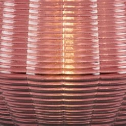 Present Time Bougies Lampe Votive Led Shine Cone S Verre Marron -Bougeoirs Soldes Magasin lampe votive led shine cone s verre marron 2