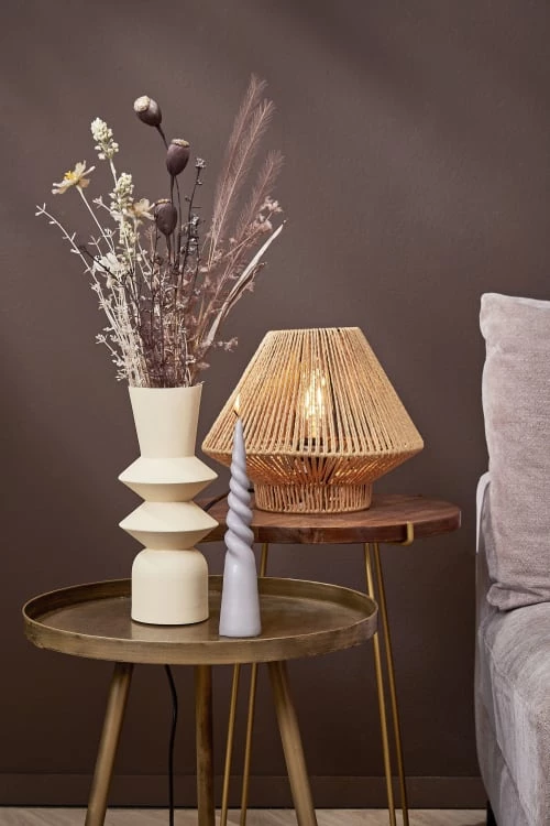 Mica Decorations Lot De 3 Bougies Conique Torsadée En Couleur Gris Clair H25 4 Mica Decorations Lot De 3 Bougies Conique Torsadée En Couleur Gris Clair H25 – Image 2