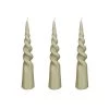 Mica Decorations Lot De 3 Bougies Conique Torsadée En Couleur Vert Clair H25 2 Mica Decorations Lot De 3 Bougies Conique Torsadée En Couleur Vert Clair H25 -Bougeoirs Soldes Magasin lot de 3 bougies conique torsadee en couleur vert clair h25