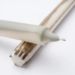 Mica Decorations Lot De 4 Bougies Longue En Stéarine Vertes Et Brunes -Bougeoirs Soldes Magasin lot de 4 bougies longue en stearine vertes et brunes 7